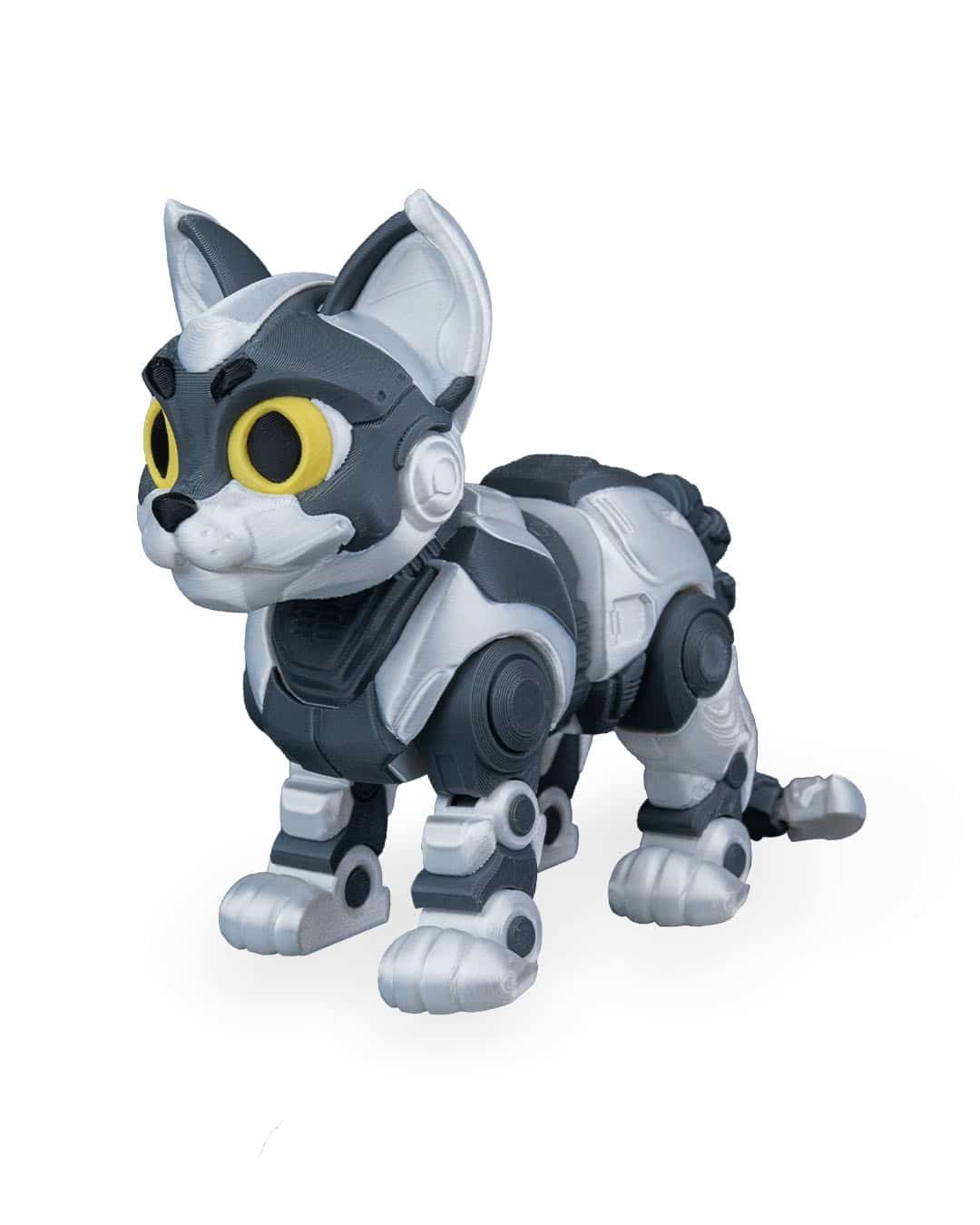 articulated, cat, robot, toy
