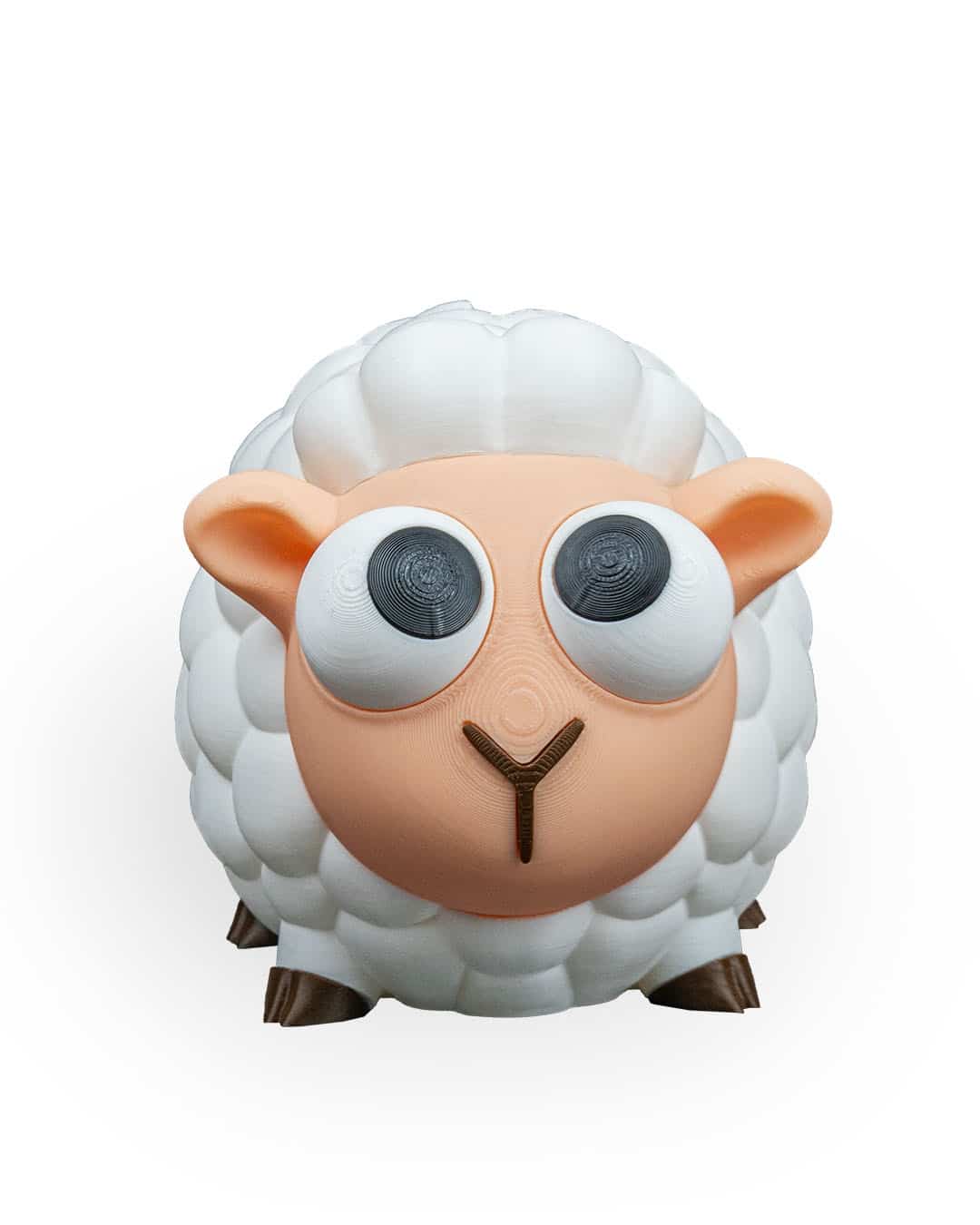 coin bank, sheep, fluffy, cute