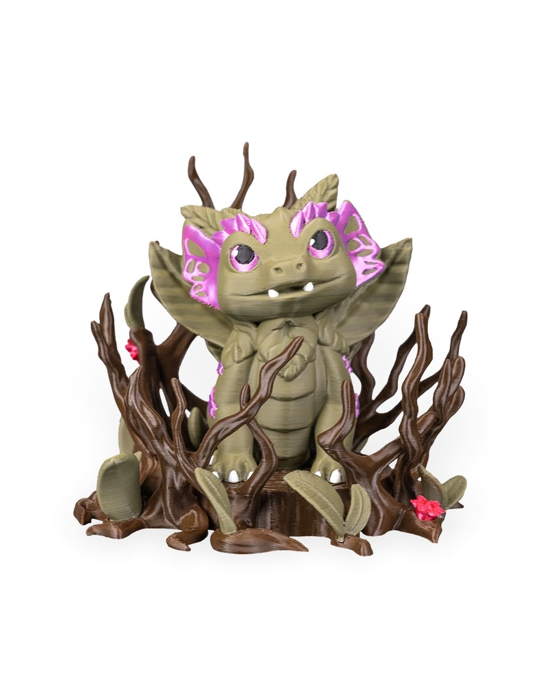 dragon and egg, dragon sitting, vines, cute, set